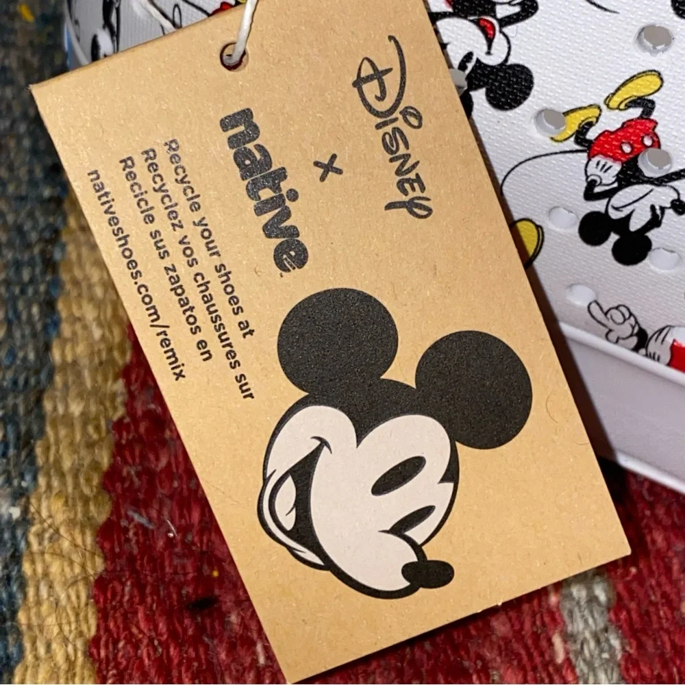 Native Jefferson Mickey Mouse Mens 11 Disney collab - Picture 3 of 7